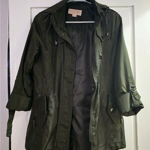 Michael Kors Dark Green Utility Jacket XS